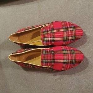 J. Crew Tartan Plaid Loafers